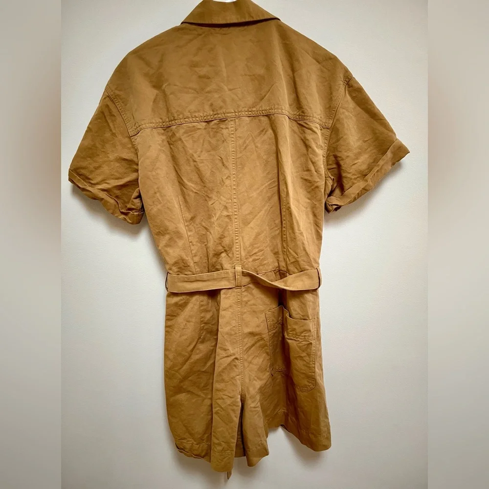Club Monaco Utility Romper with Belt Sz 12